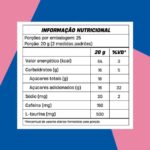 Pré treino, +Mu, Exquenta, Sabor Pink Lemonade, Com Cafeína, Palatinose e Taurina - 500g - Imagem 2