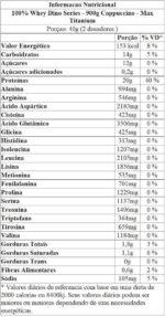 100% Whey (900g), Cappuccino, Max Titanium - Imagem 2