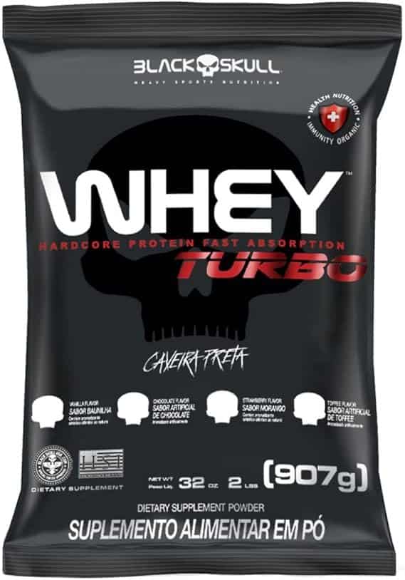 Black-Skull-Refil-Whey-Turbo-Chocolate-907G.jpg Black Skull Refil Whey Turbo Chocolate 907G - Imagem 1