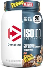 ISO 100 WHEY PROTEIN COCOA PEBBLES 1.4LB 640G