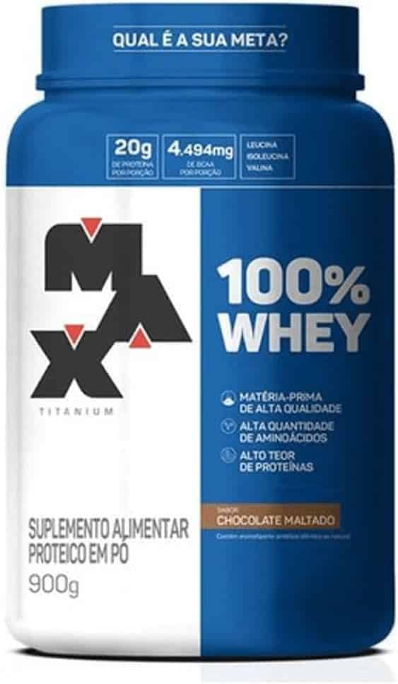 Max-Titanium-100-Whey-Chocolate-Maltado-Pote-900G.jpg Max Titanium 100% Whey Chocolate Maltado - Pote 900G - Imagem 1